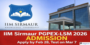 IIM Sirmaur PGPEX-LSM Admission 2026 Revised Schedule Announced; Apply by February 28 @iimsirmaur.ac.in